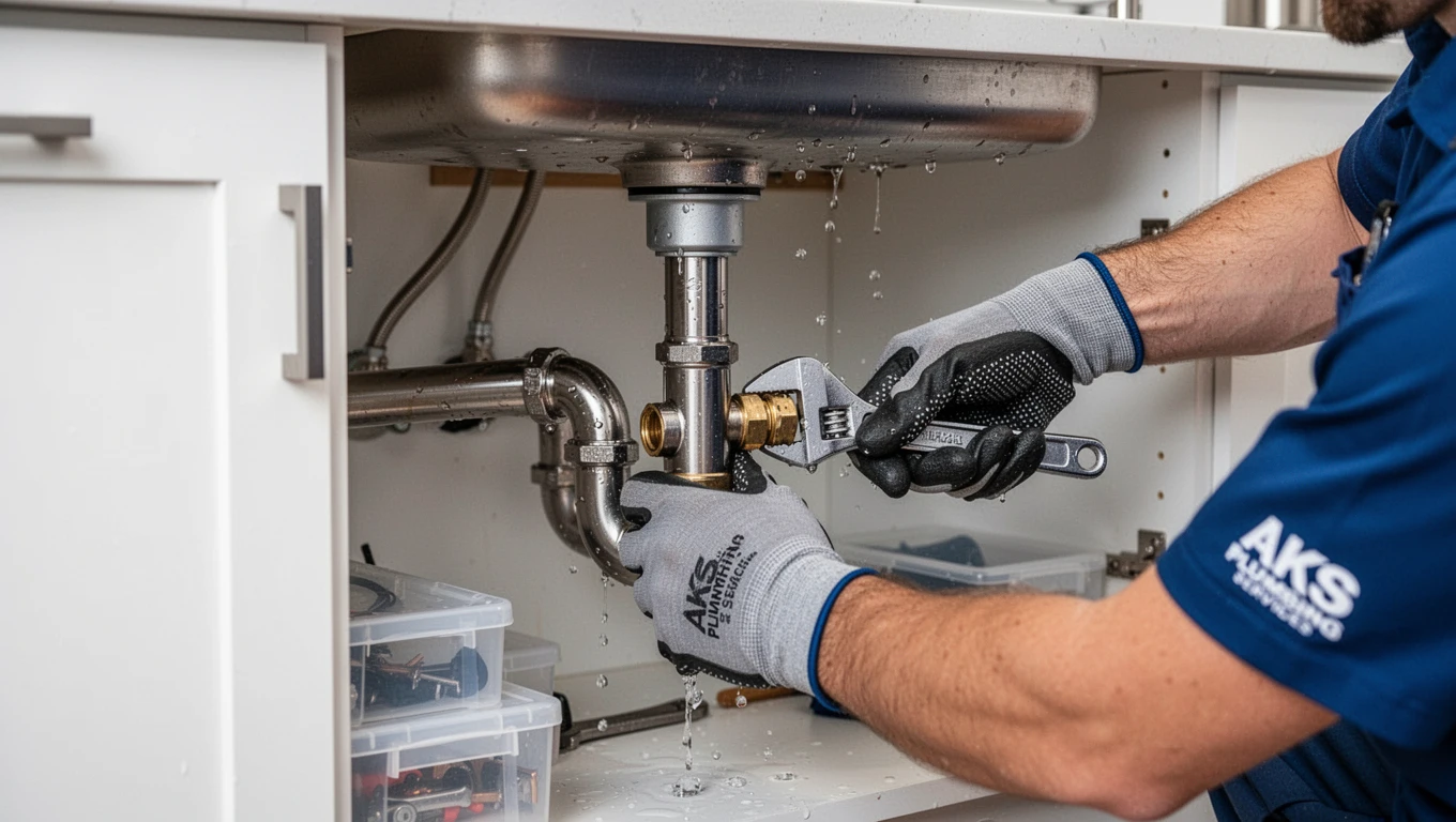Leak Under Kitchen Sink Repair