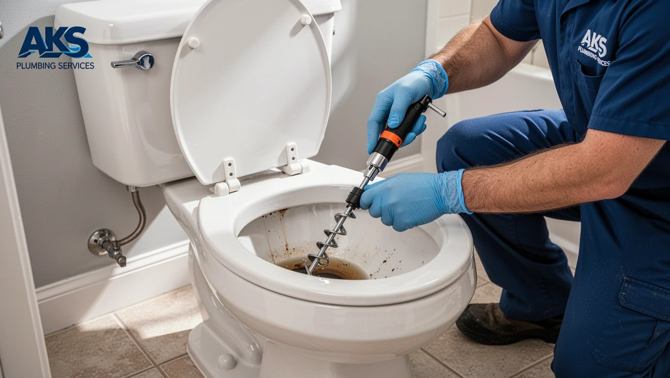 Clogged Toilet Repair